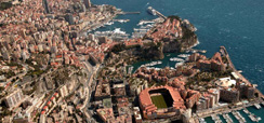 General view of Monaco, Monte-Carlo