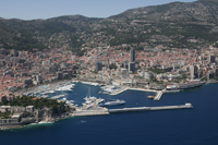 General view of Monaco - Monte Carlo